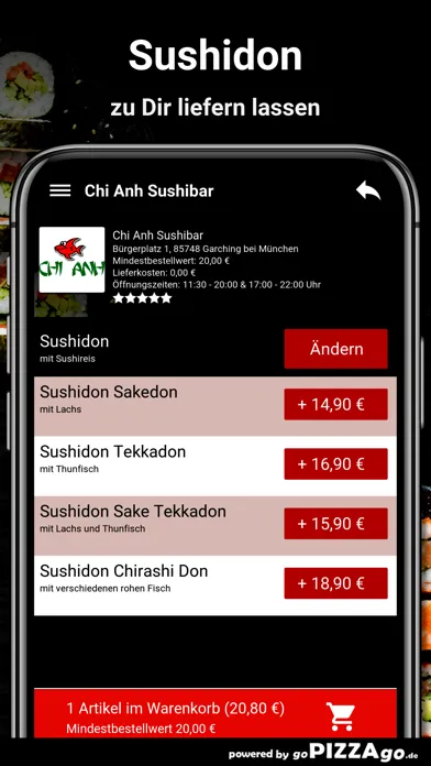 Chi Anh Sushibar Garching Ekran Görüntüleri