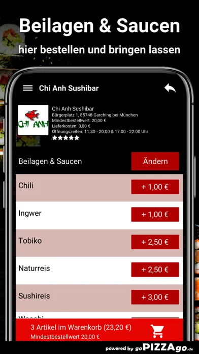 Chi Anh Sushibar Garching Ekran Görüntüleri