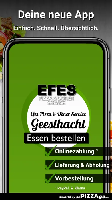 Efes Pizza & Döner Service Ekran Görüntüleri