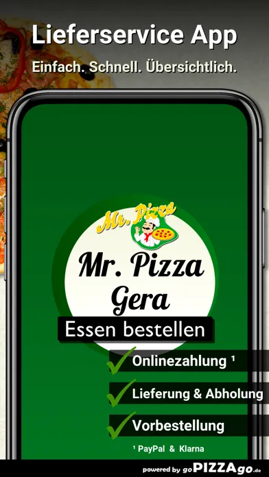 Mr. Pizza Gera स्क्रीनशॉट