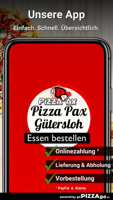 Zrzuty ekranu Pizza Pax Gütersloh