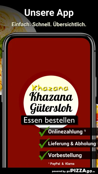 Khazana Restaurant Gütersloh سکرین شاٹس