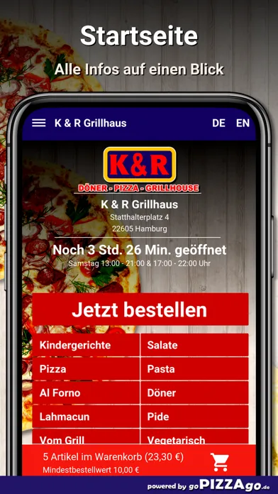 K & R Grillhaus Hamburg应用截图