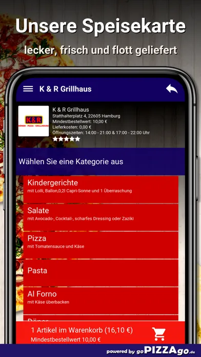 K & R Grillhaus Hamburg应用截图