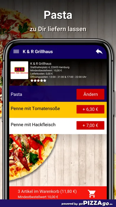 K & R Grillhaus Hamburg应用截图