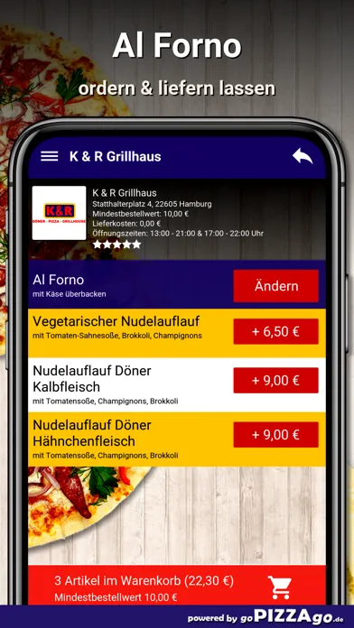 K & R Grillhaus Hamburg应用截图