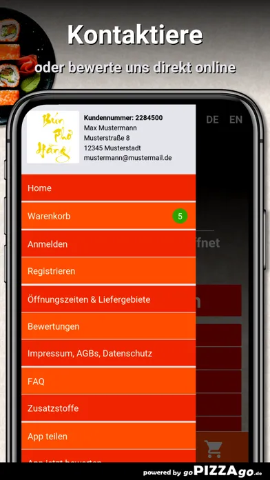Bun Pho Hang Hamburg Harburg 스크린샷