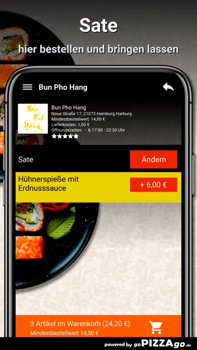 Bun Pho Hang Hamburg Harburg 스크린샷