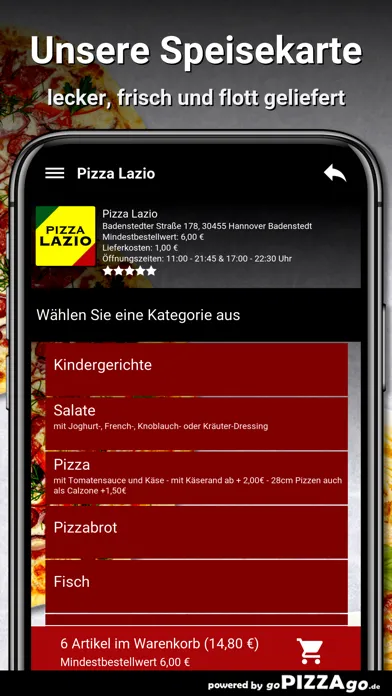 Ảnh chụp màn hình của Lazio Hannover Badenstedt