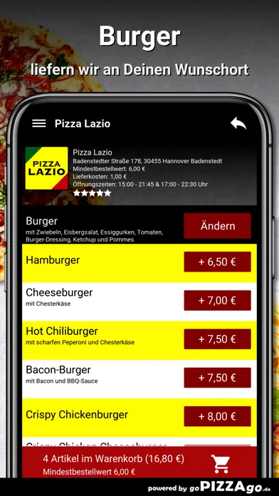 Ảnh chụp màn hình của Lazio Hannover Badenstedt