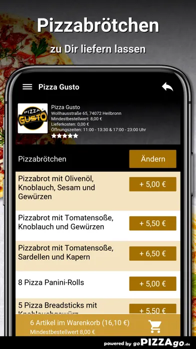 Pizza Gusto Heilbronn Screenshots