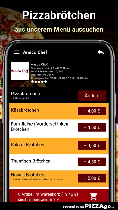ภาพหน้าจอของ Amico Chef Herne