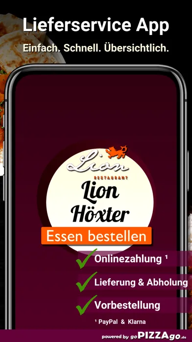 Lion Restaurant Höxter应用截图