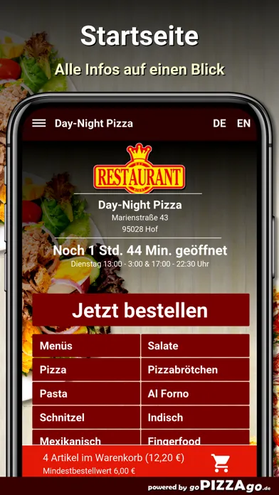 Day-Night Pizza Hof Ekran Görüntüleri