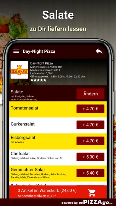 Day-Night Pizza Hof Ekran Görüntüleri