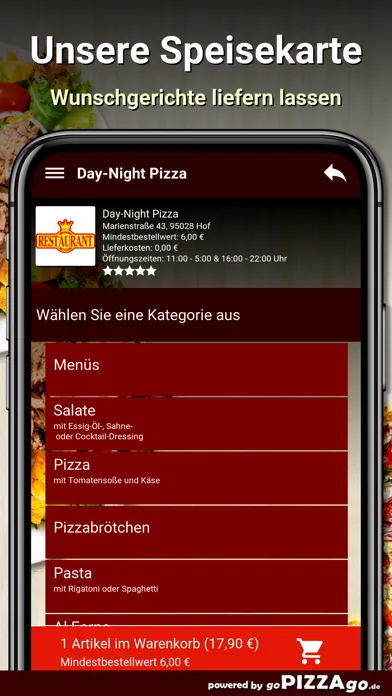 Day-Night Pizza Hof Ekran Görüntüleri
