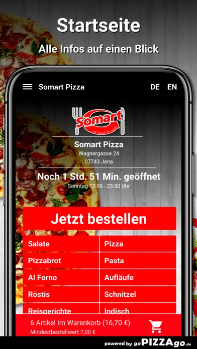 Somart Pizza Jena Screenshots