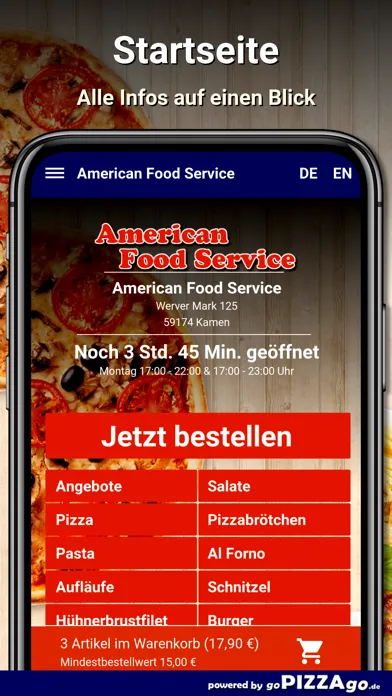 American Food Service Kamen স্ক্রিনশট