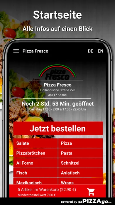 Pizza Fresco Kassel应用截图