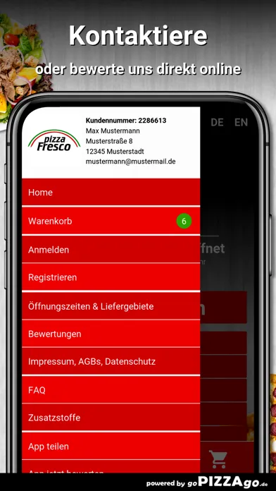 Pizza Fresco Kassel应用截图