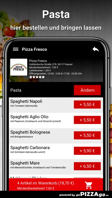 Pizza Fresco Kassel应用截图