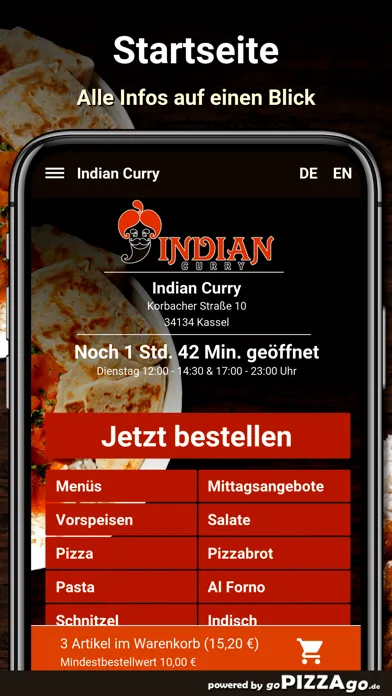 Indian Curry Kassel应用截图