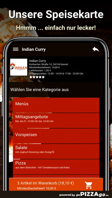 Indian Curry Kassel应用截图