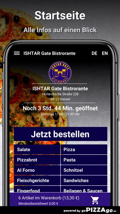ISHTAR Gate Bistrorante Kassel Ekran Görüntüleri