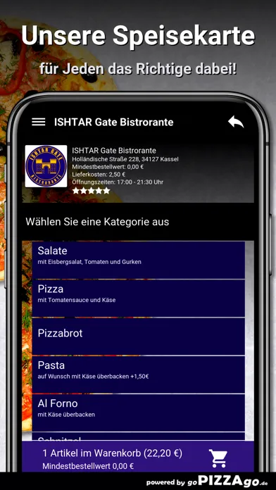 ISHTAR Gate Bistrorante Kassel Ekran Görüntüleri