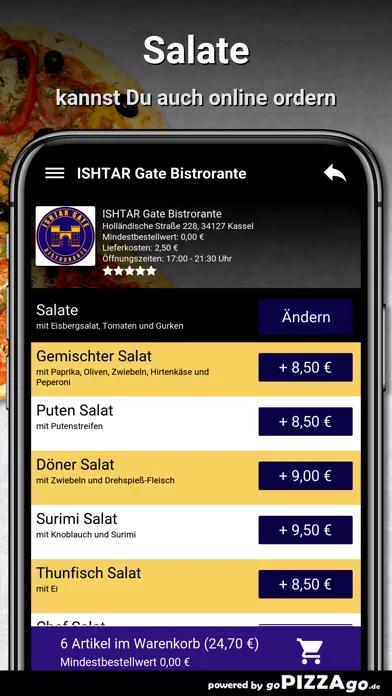 ISHTAR Gate Bistrorante Kassel Ekran Görüntüleri
