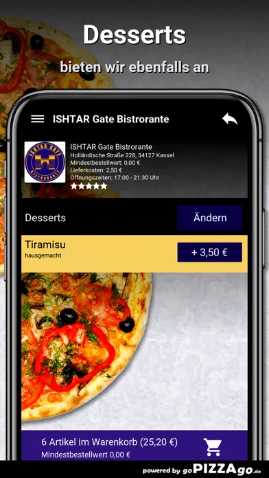 ISHTAR Gate Bistrorante Kassel Ekran Görüntüleri