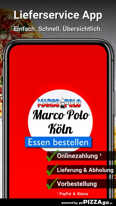 Pizza Taxi Marco Polo Köln سکرین شاٹس