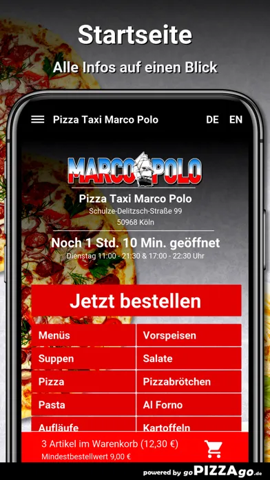 Pizza Taxi Marco Polo Köln سکرین شاٹس