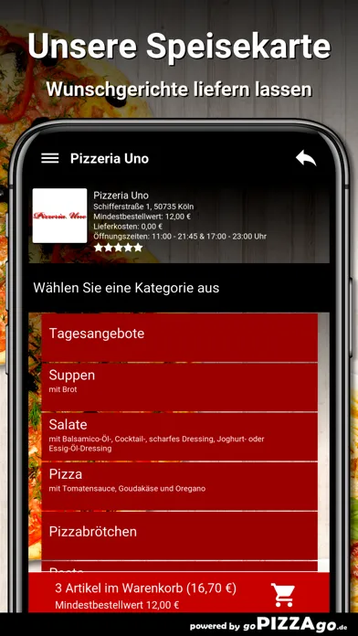 صور Pizzeria Uno Köln
