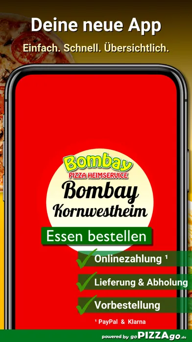 Bombay Pizza Kornwestheim Ekran Görüntüleri