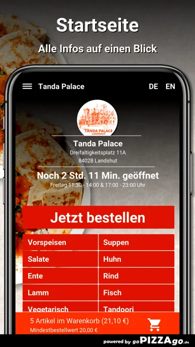 Zrzuty ekranu Tanda Palace Landshut