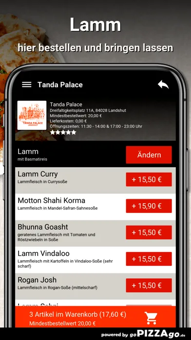 Zrzuty ekranu Tanda Palace Landshut