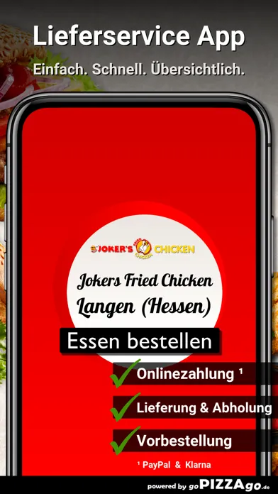Jokers Fried Chicken Langen应用截图