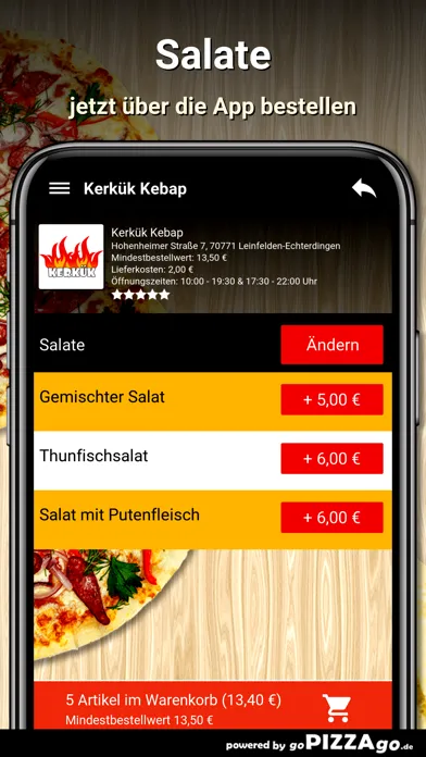 Kerkük Kebap Leinfelden应用截图