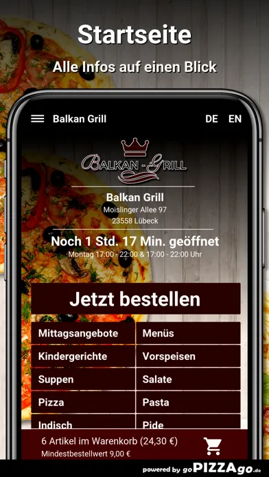 Capturas de pantalla de Balkan-Grill Lübeck