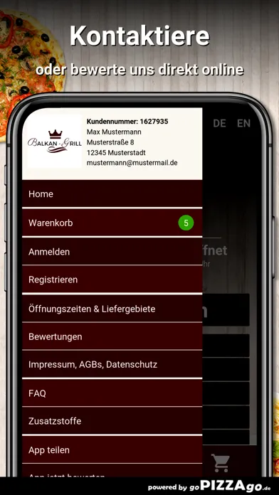 Capturas de pantalla de Balkan-Grill Lübeck