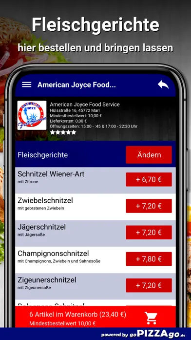 Capturas de pantalla de American Joyce Food Marl