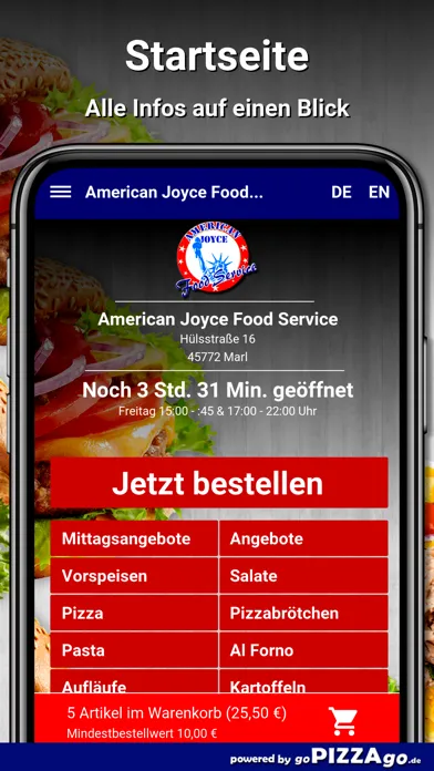 Capturas de pantalla de American Joyce Food Marl