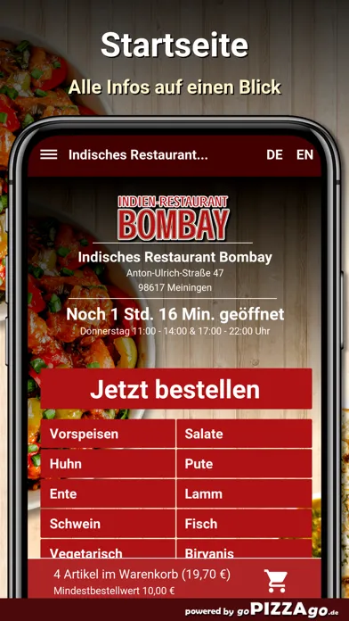 Captures d'écran de Bombay Meiningen