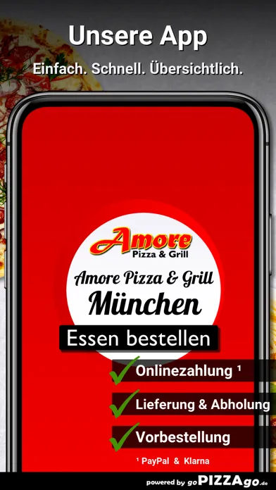 Amore Pizza & Grill München應用截圖