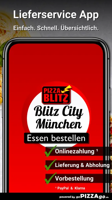Pizza Blitz City München应用截图