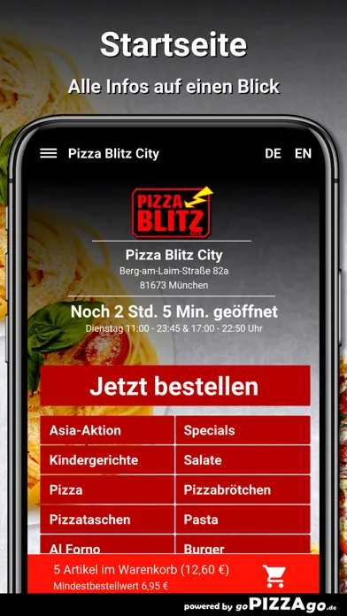 Pizza Blitz City München应用截图