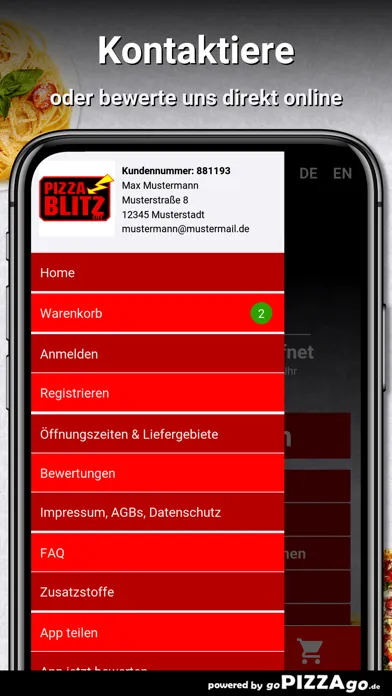 Pizza Blitz City München应用截图