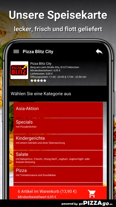 Pizza Blitz City München应用截图