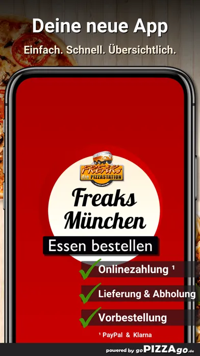 Freaks Pizza München سکرین شاٹس